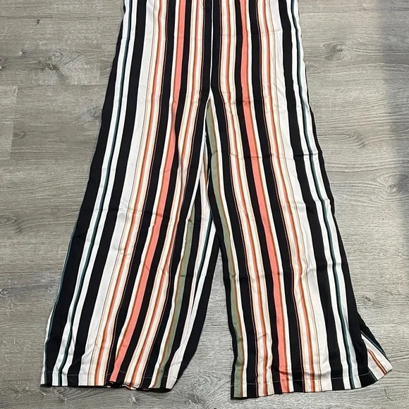 Wild Fable Striped Jumpsuit - Black, Pink, Cream - Picture 3 of 3